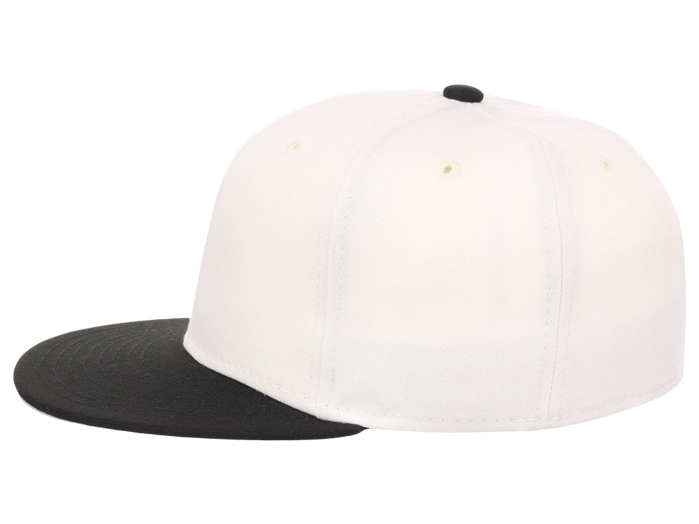 Crowns By Lids Full Court Fitted Cap - Ivory/Black