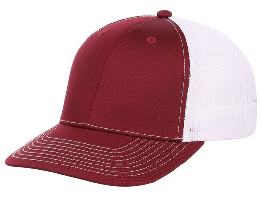 Crowns By Lids Slam Dunk Trucker Cap - Cardinal Red/White