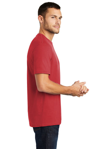 District Perfect Weight Unisex Tee - Classic Red