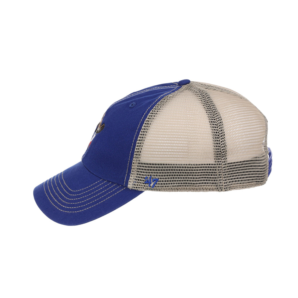 Texas Skull Trawler Cap - Royal Blue