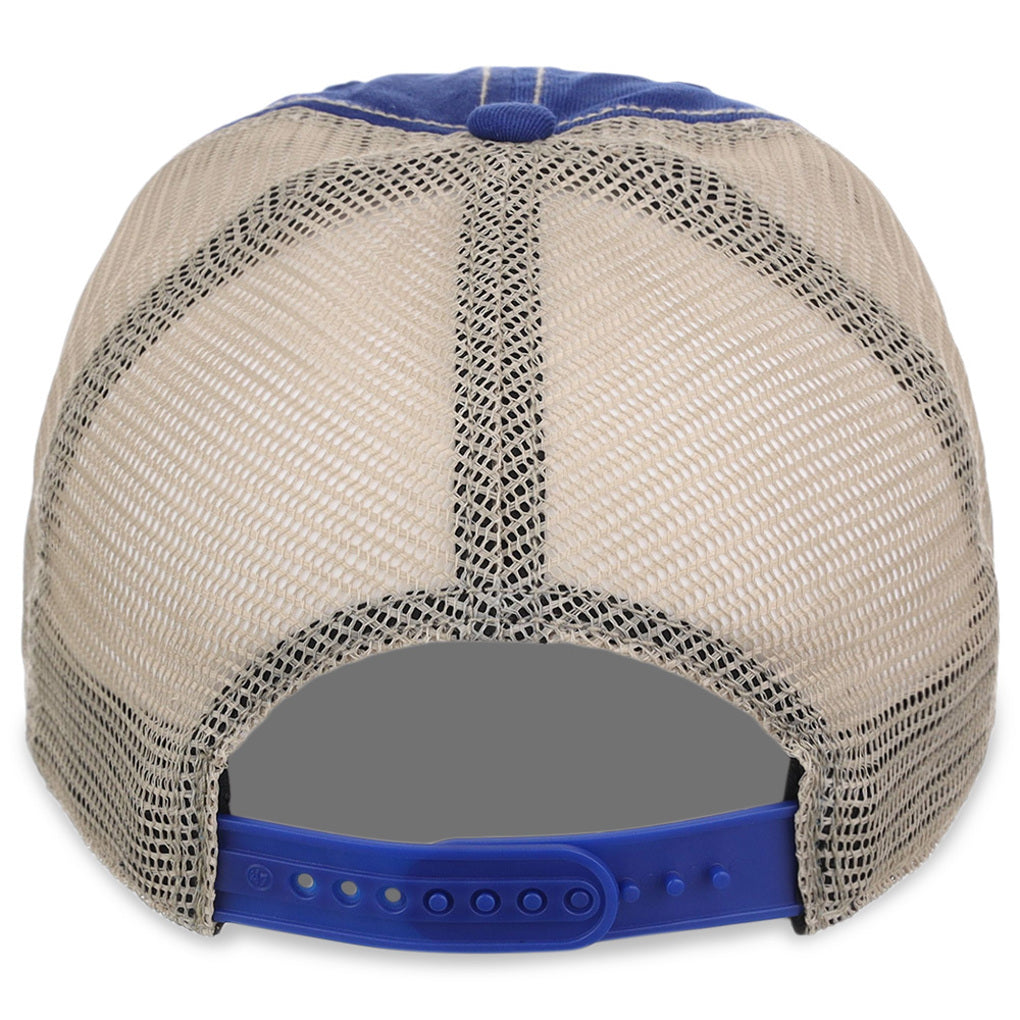 Texas Skull Trawler Cap - Royal Blue