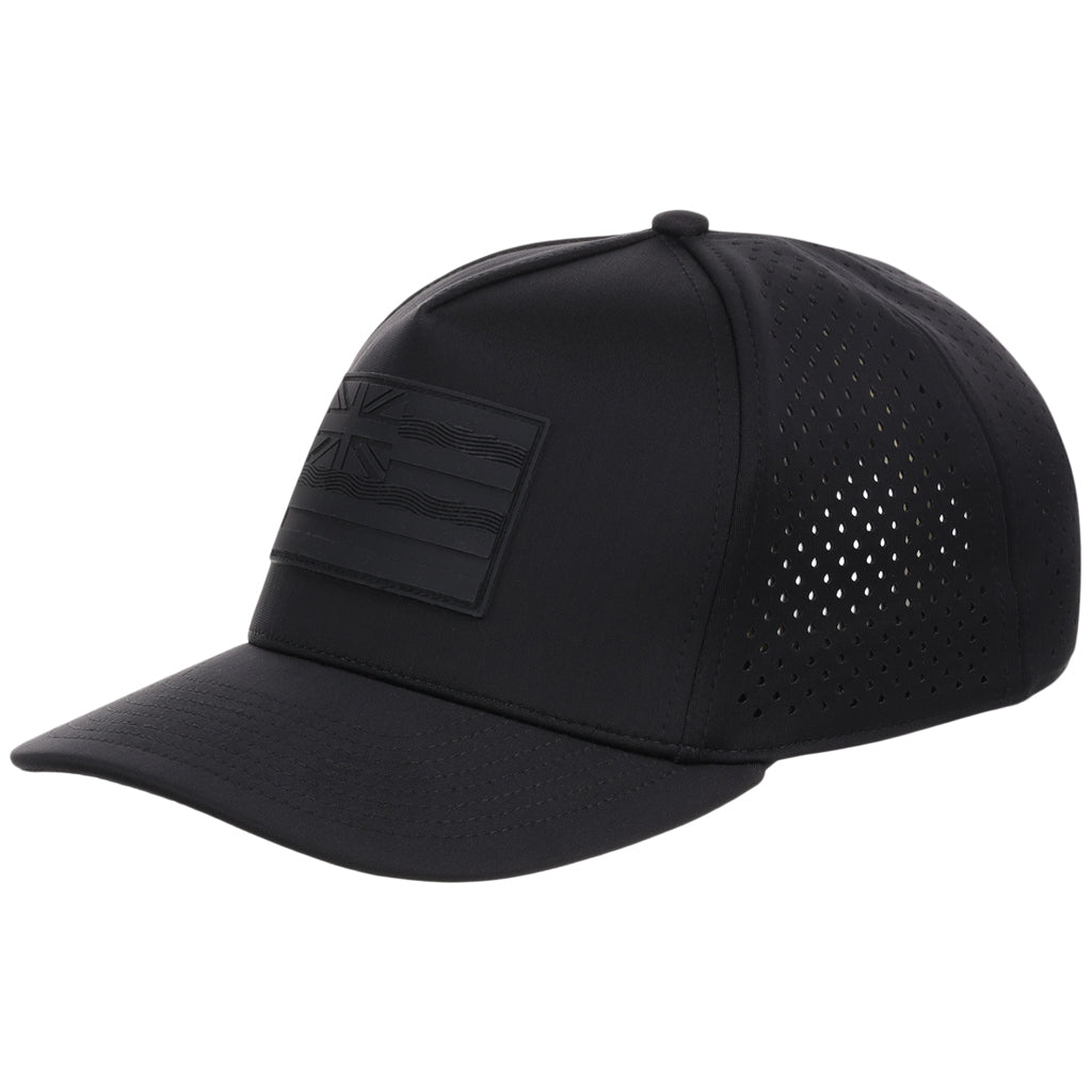 Local Crowns Hawaii All Black Tech Cap - Black