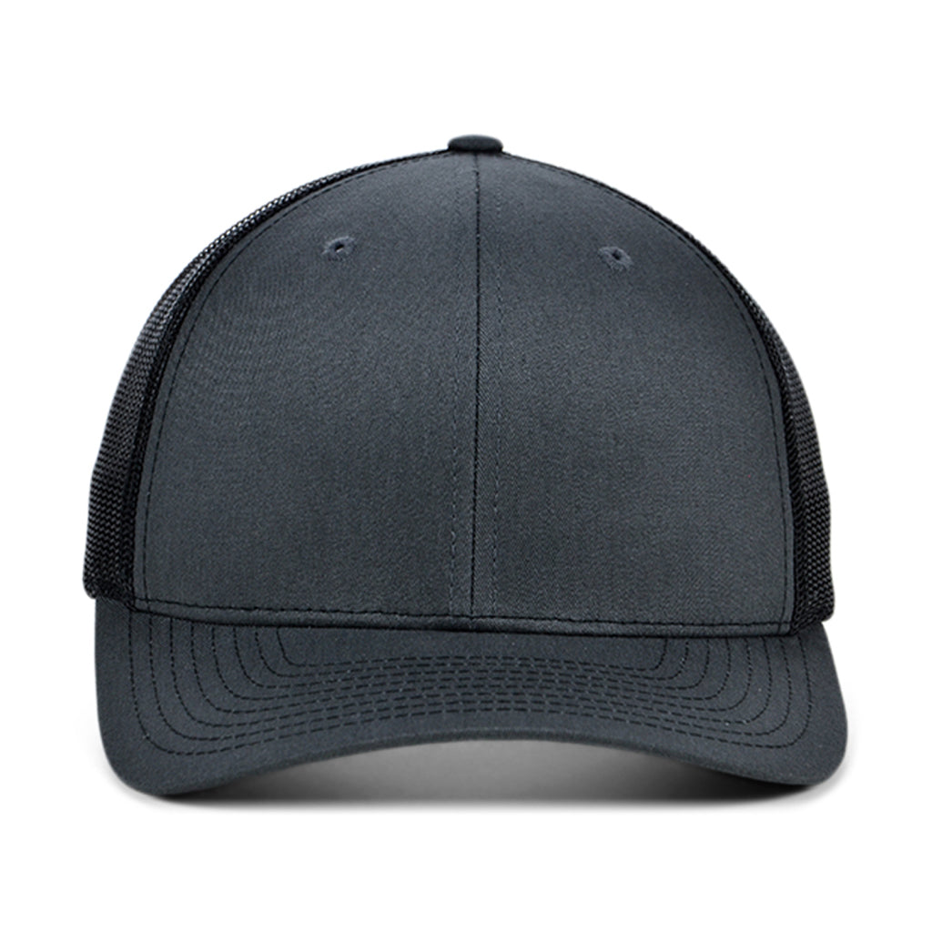 Richardson 112 Trucker - Charcoal/Black