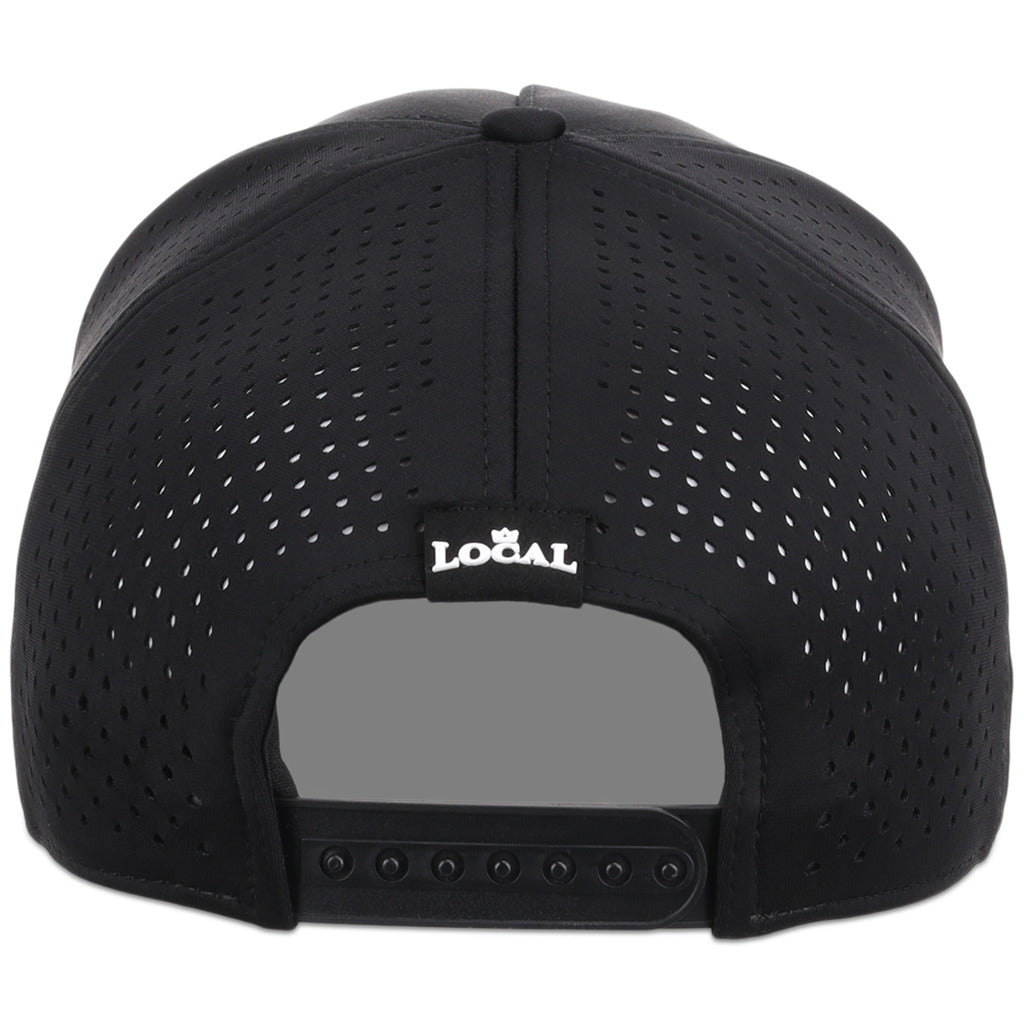 Local Crowns Colorado Reflective 5 Panel Tech w/Rope - Black