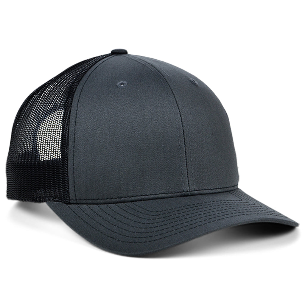 Richardson 112 Trucker - Charcoal/Black