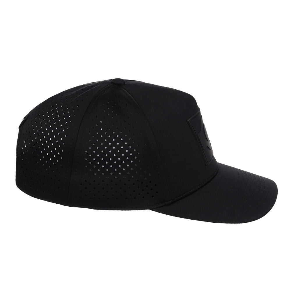Local Crowns Colorado All Black Tech Cap - Black