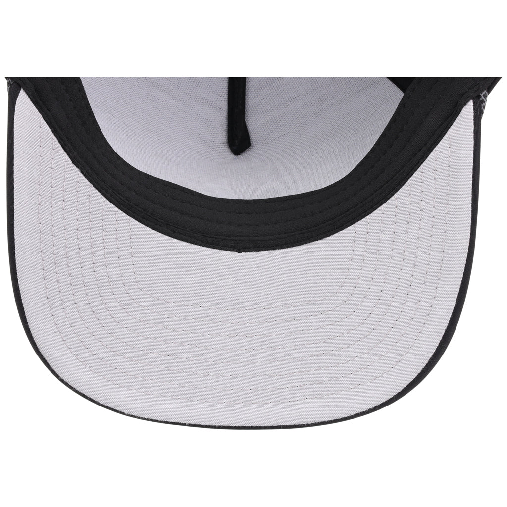 Local Crowns Florida Reflective 5 Panel Tech w/Rope - Black