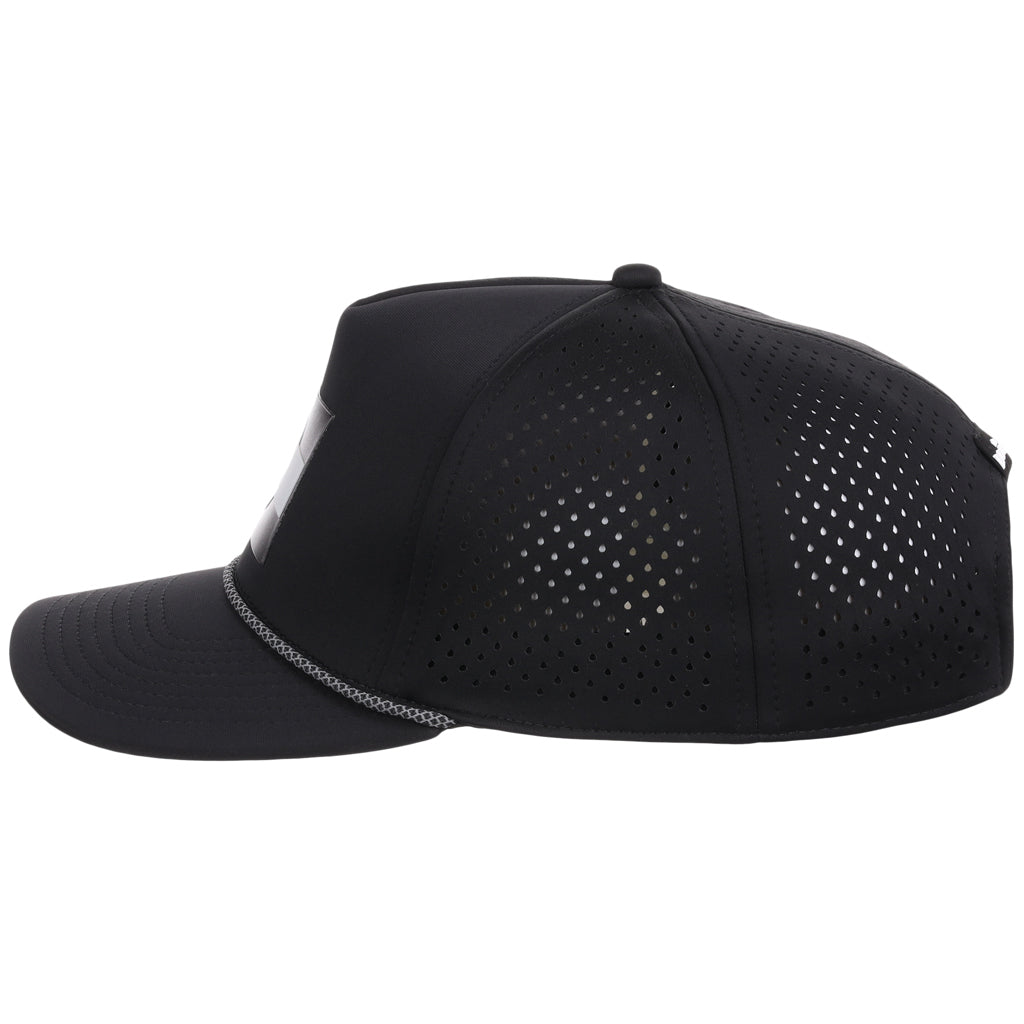 Local Crowns Colorado Reflective 5 Panel Tech w/Rope - Black