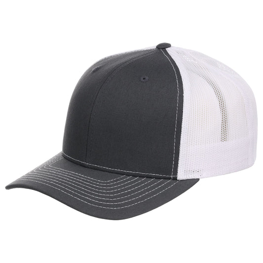 Richardson 112 Trucker - Charcoal/White