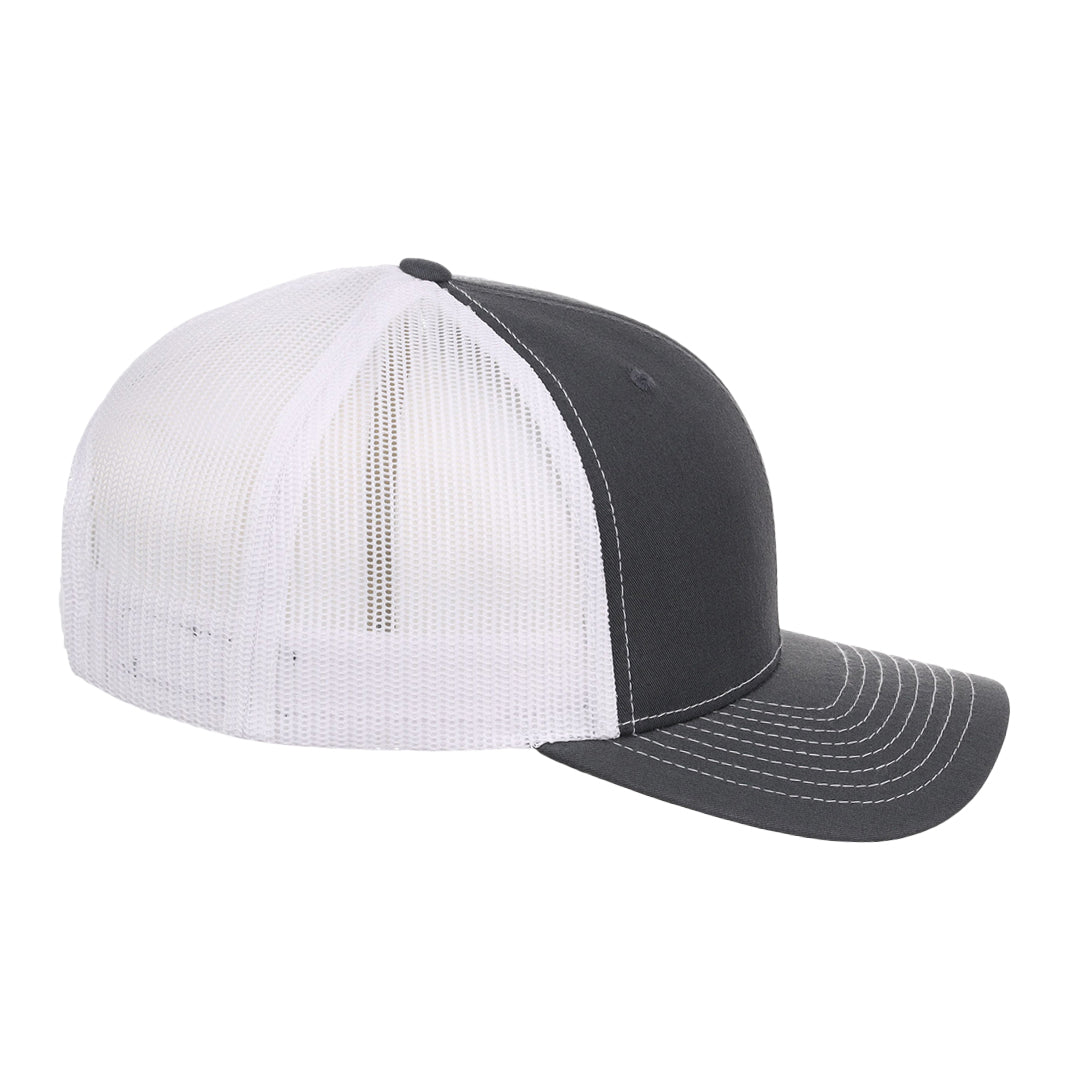 Richardson 112 Trucker - Charcoal/White