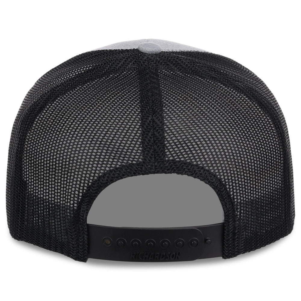 Richardson 112 Trucker - Heather Grey/Black