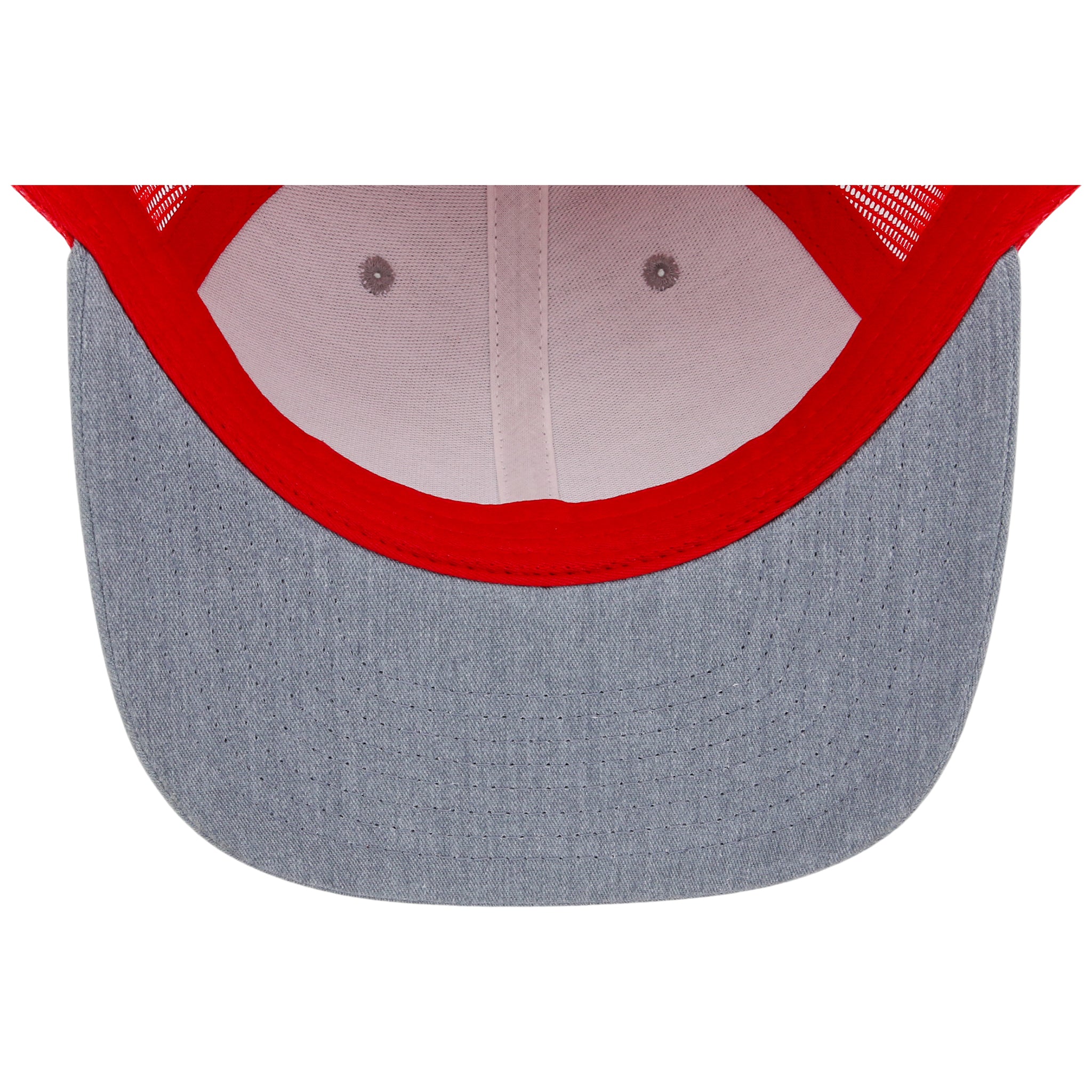 RICHARDSON 112 Trucker キャップ グレー/レッド (2) Richardson 112 Trucker - Heather Grey/Red