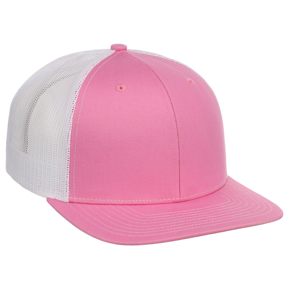 Richardson 112 Trucker - Hot Pink/White