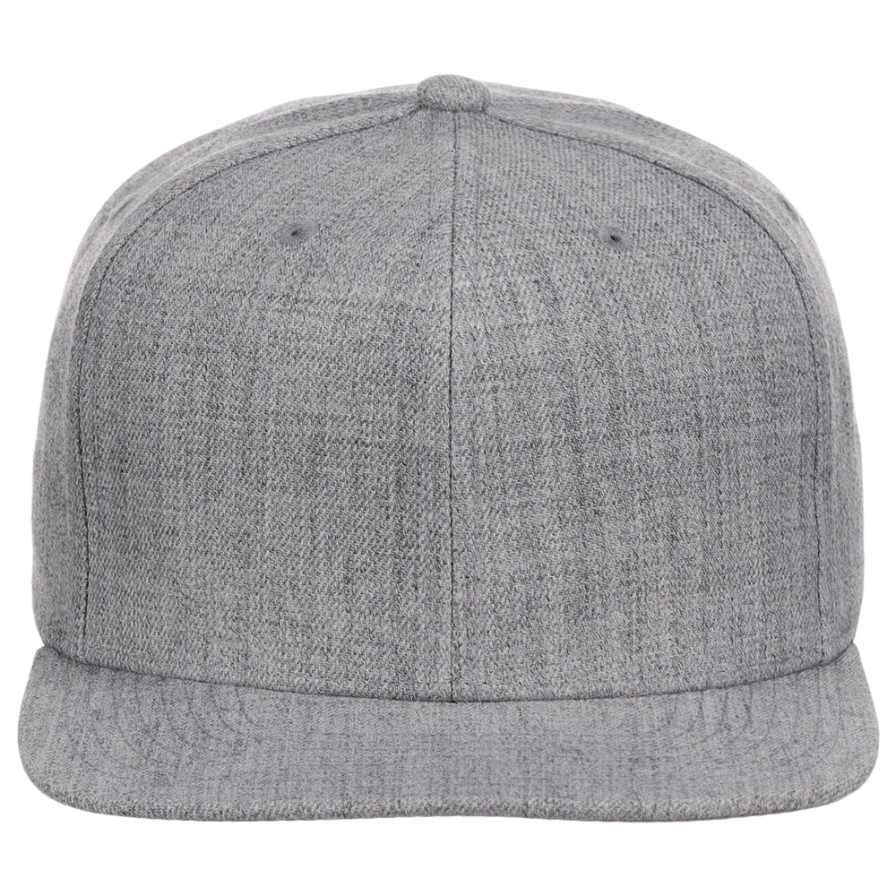 Gray Mitchell & Ness Blank Classic Snapback - Custom Lids