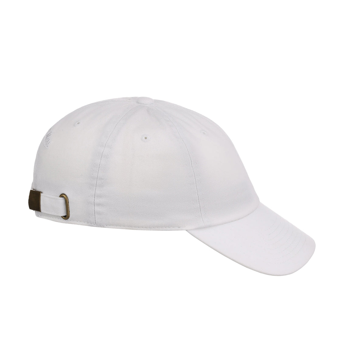 Mitchell & Ness Basic Blank Dad Hat - White
