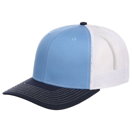Richardson 112 Trucker - Light Blue/White/Navy