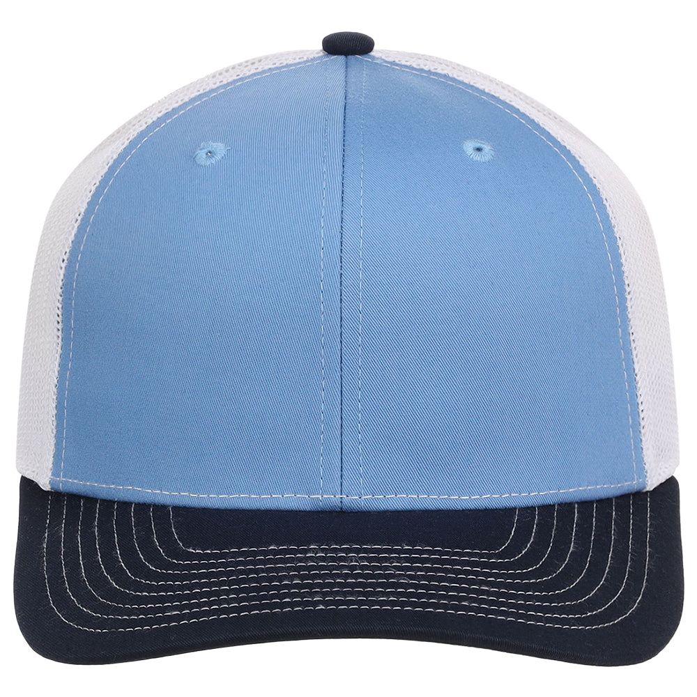 Richardson 112 Trucker - Light Blue/White/Navy
