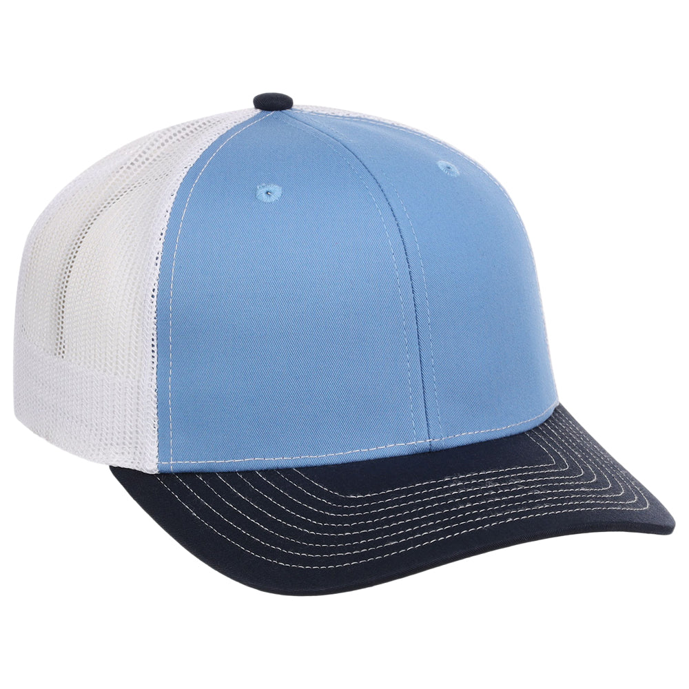 Richardson 112 Trucker - Light Blue/White/Navy
