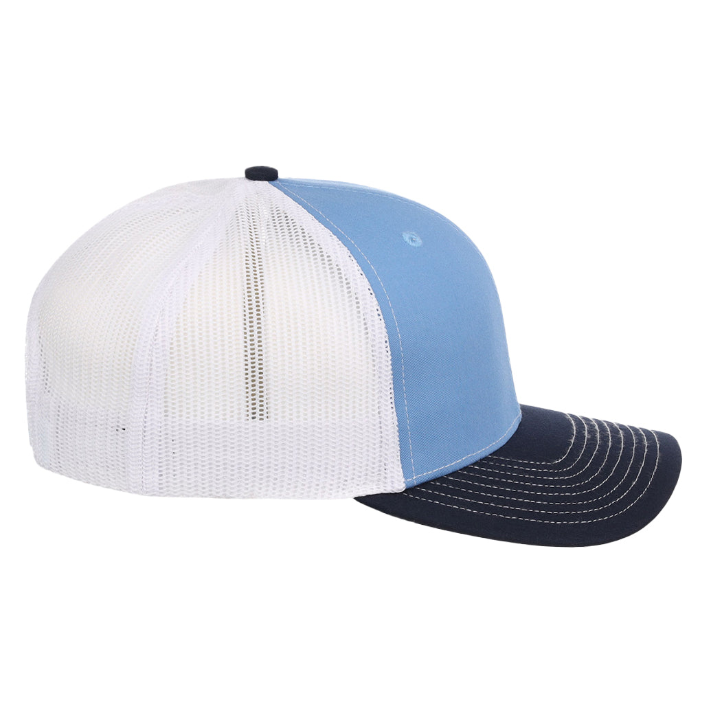 Richardson 112 Trucker - Light Blue/White/Navy