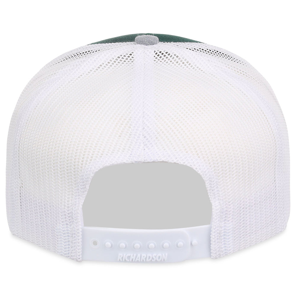 Richardson 112 Trucker - Dark Green/White/Grey