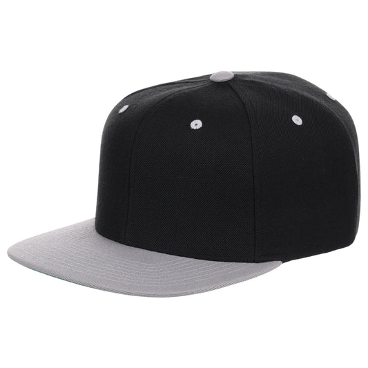 YP Classics 2-Tone Snapback - Black/Silver