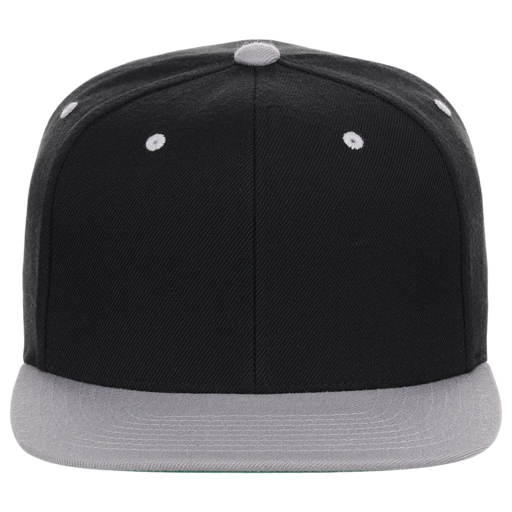 YP Classics 2-Tone Snapback - Black/Silver