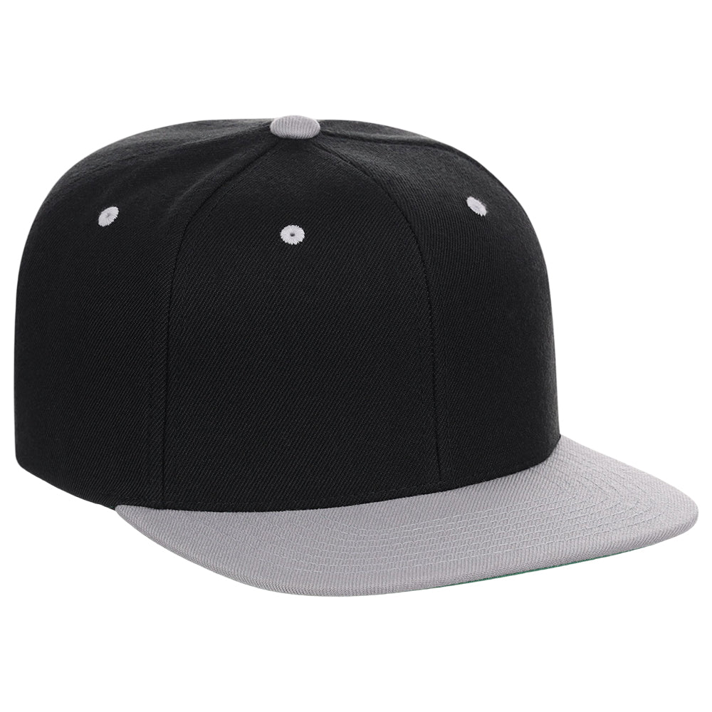 YP Classics 2-Tone Snapback - Black/Silver