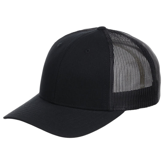 Richardson 112 Trucker - Black/Black
