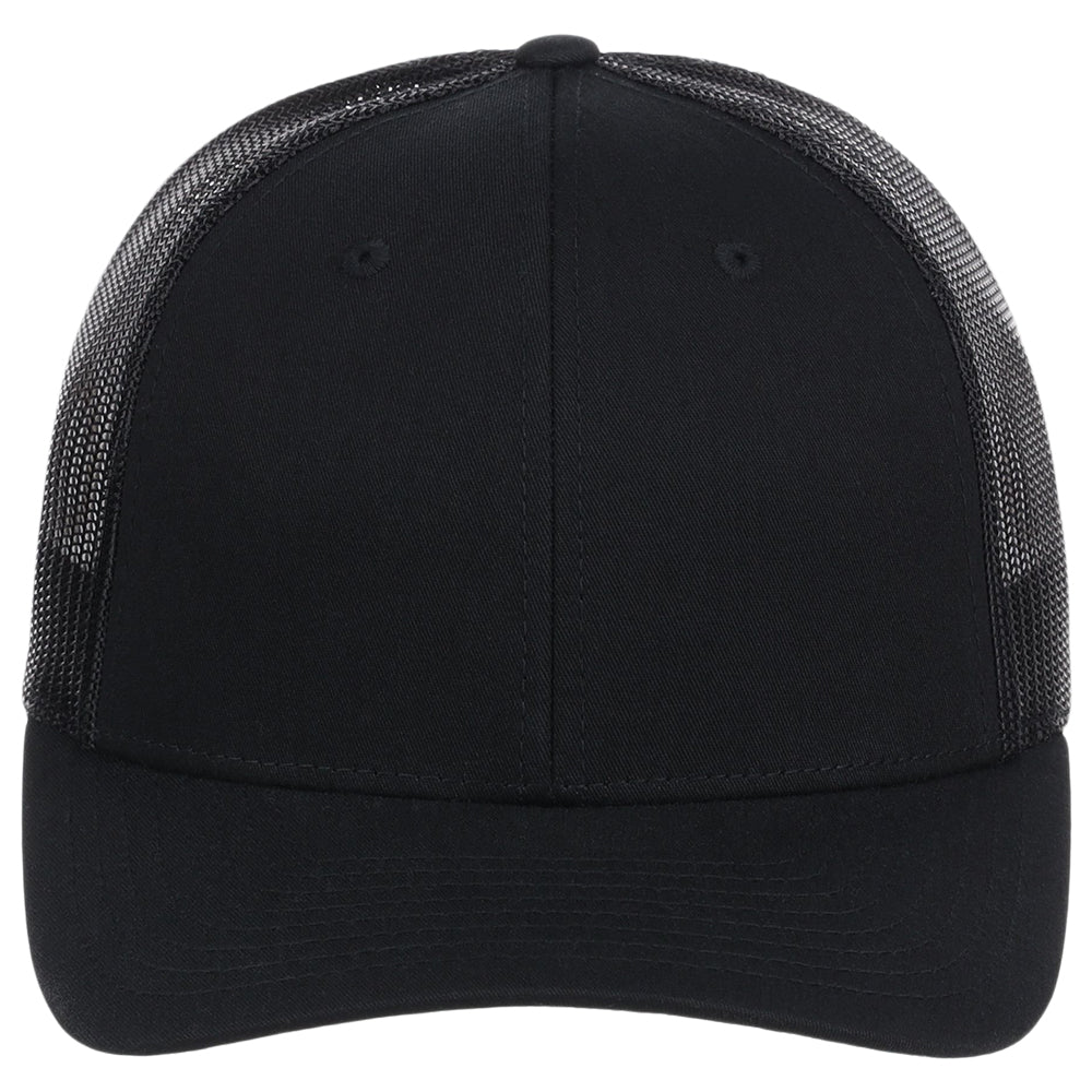 Richardson 112 Trucker - Black/Black