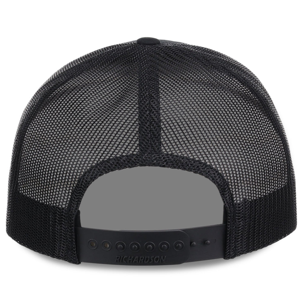Richardson 112 Trucker - Black/Black