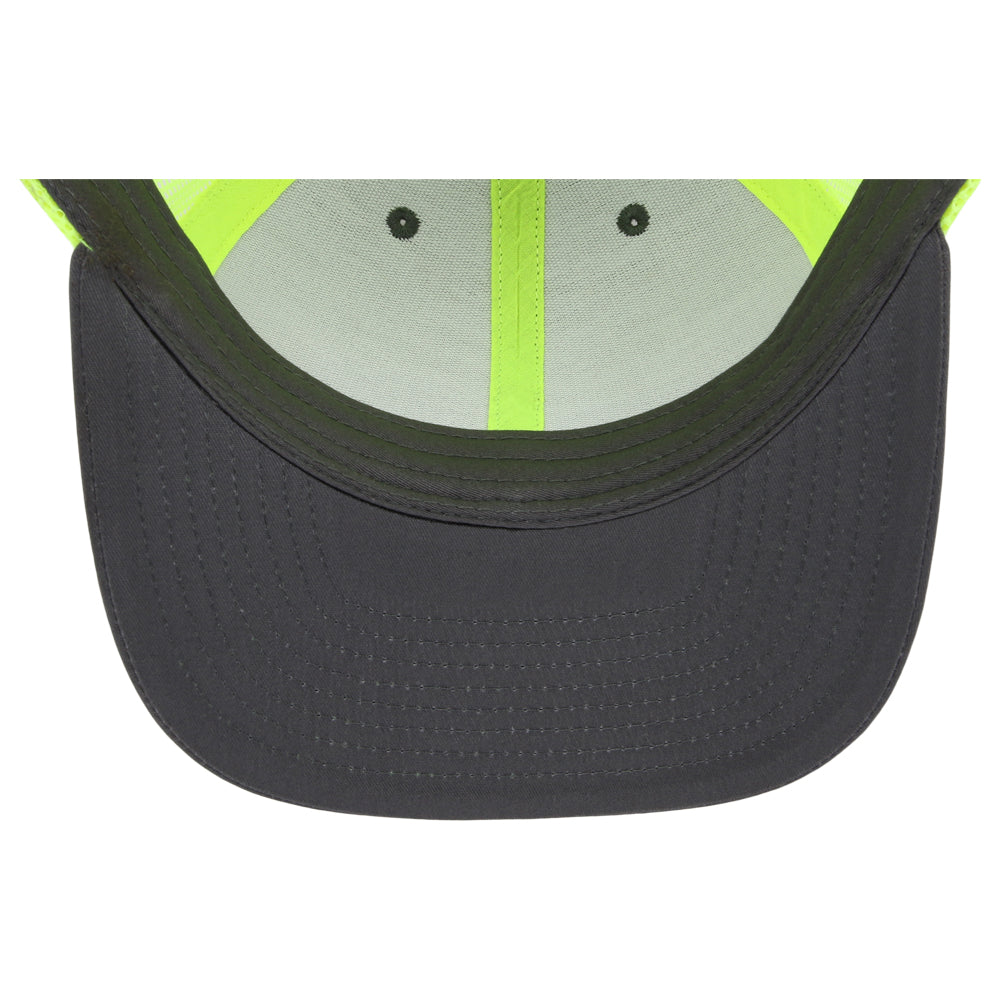 Crowns By Lids Slam Dunk Trucker Cap - Charcoal/Neon Yellow