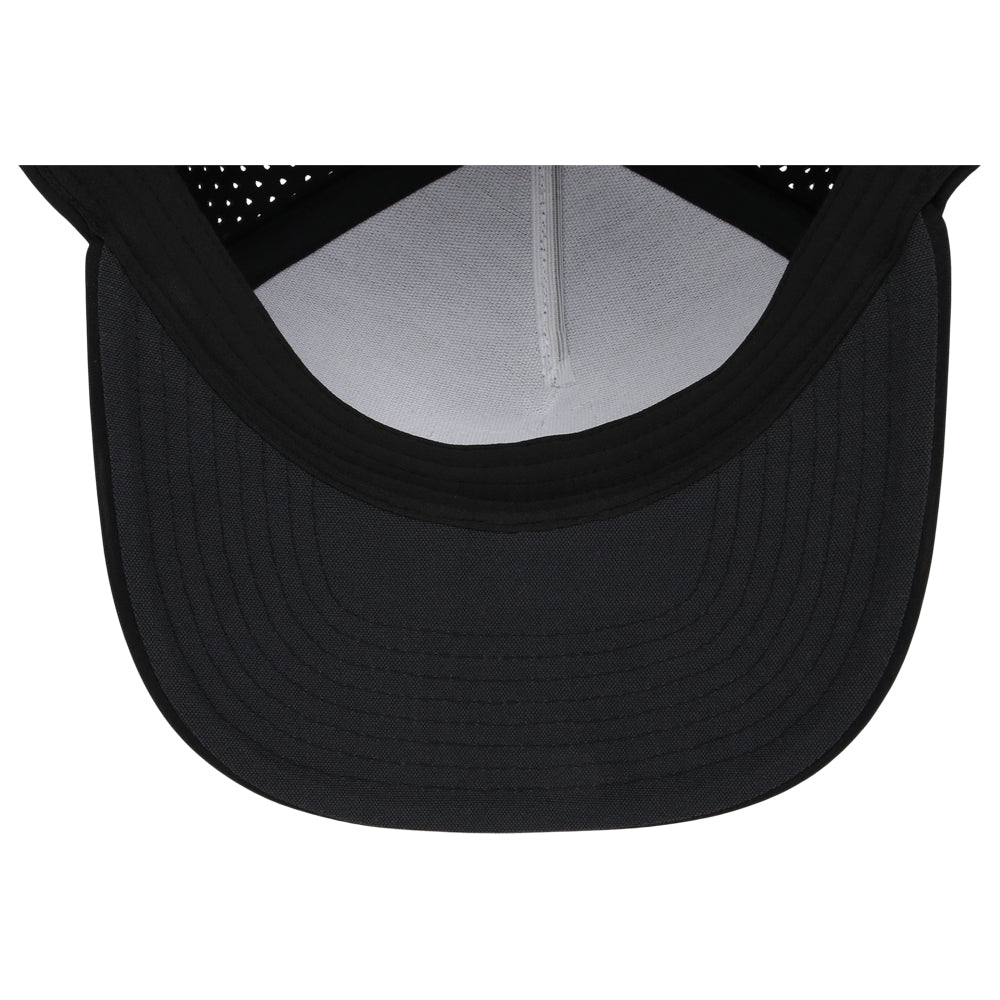 Local Crowns Tennessee Reflective 5 Panel Tech w/Rope - Black