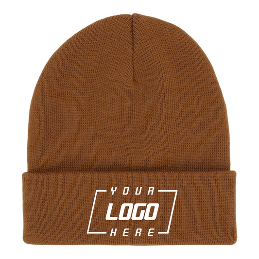 Crowns By Lids Turnover Cuff Knit - Brown