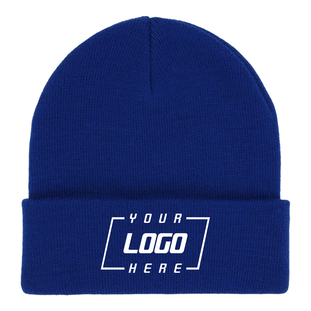 Crowns By Lids Turnover Cuff Knit - Royal Blue