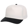 Crowns By Lids Hook Shot 2-Tone A-Frame Cap - Ivory/Black