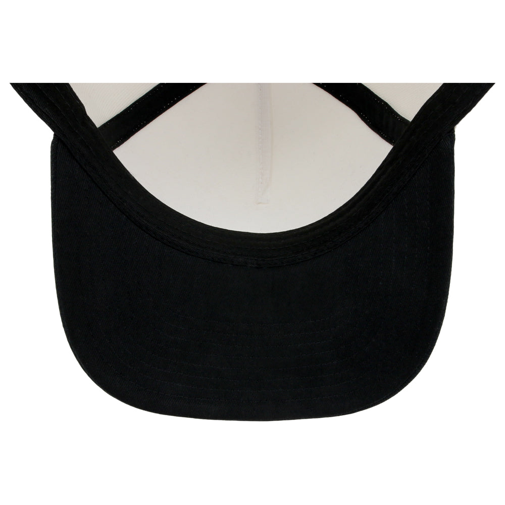 Crowns By Lids Hook Shot 2-Tone A-Frame Cap - Ivory/Black