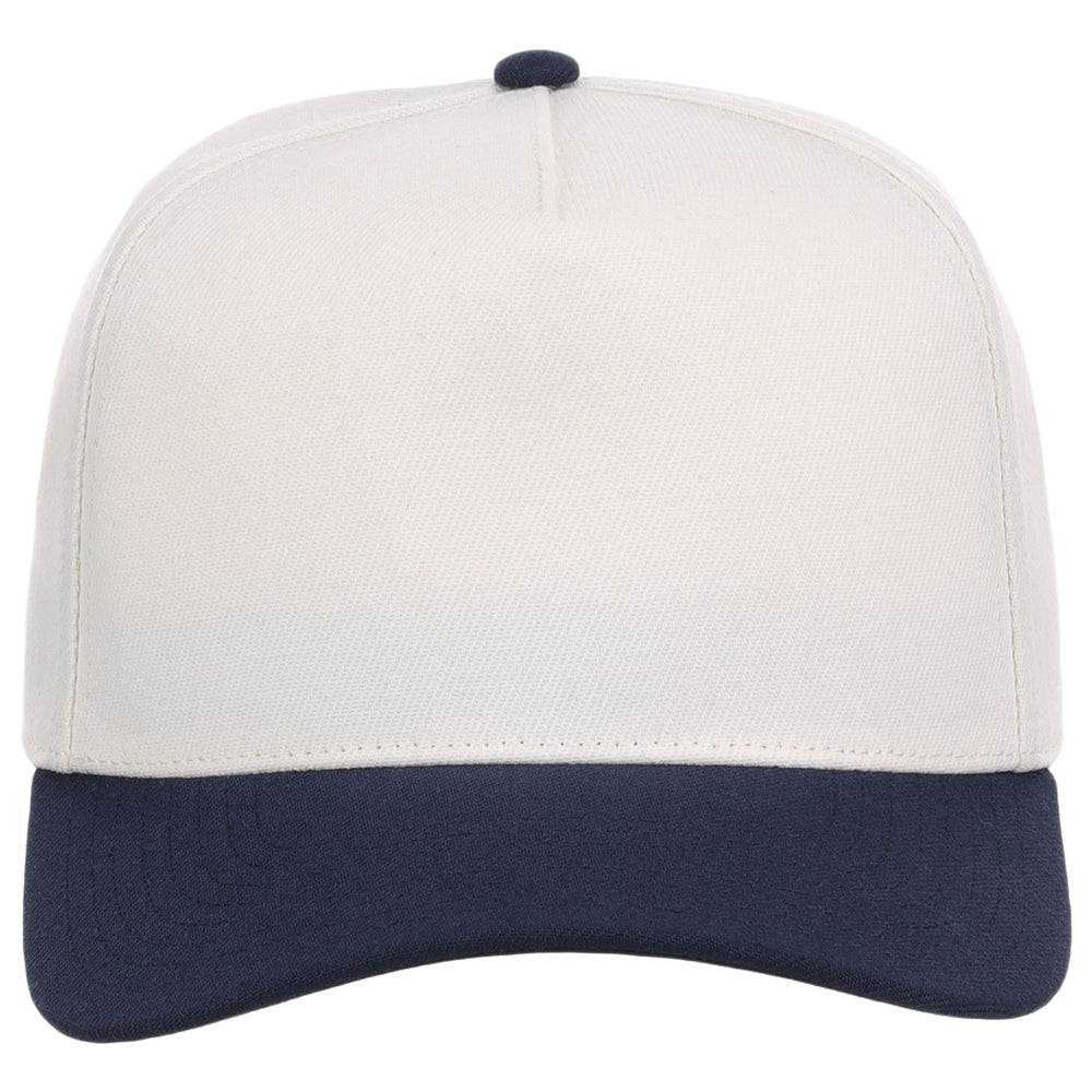 Crowns By Lids Hook Shot 2-Tone A-Frame Cap - Ivory/Navy