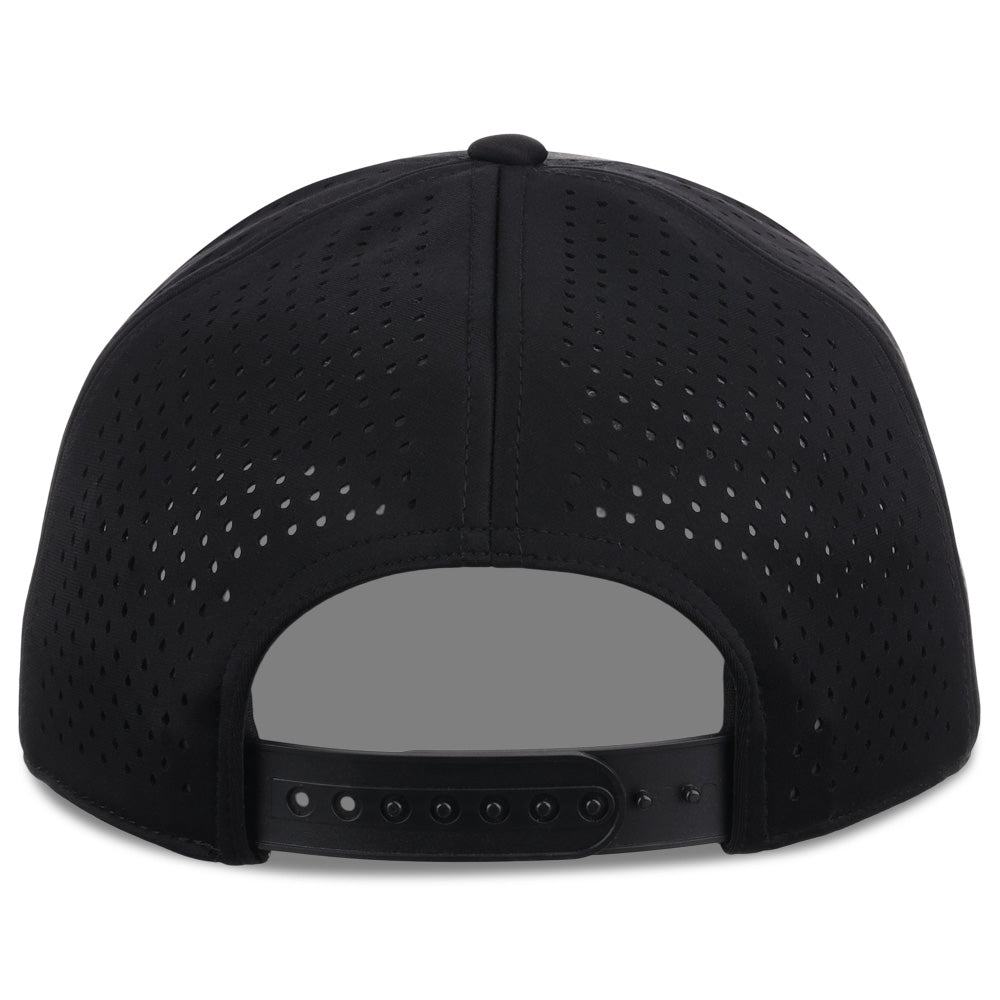 Crowns By Lids Rope 5-Panel Tech Cap - Black