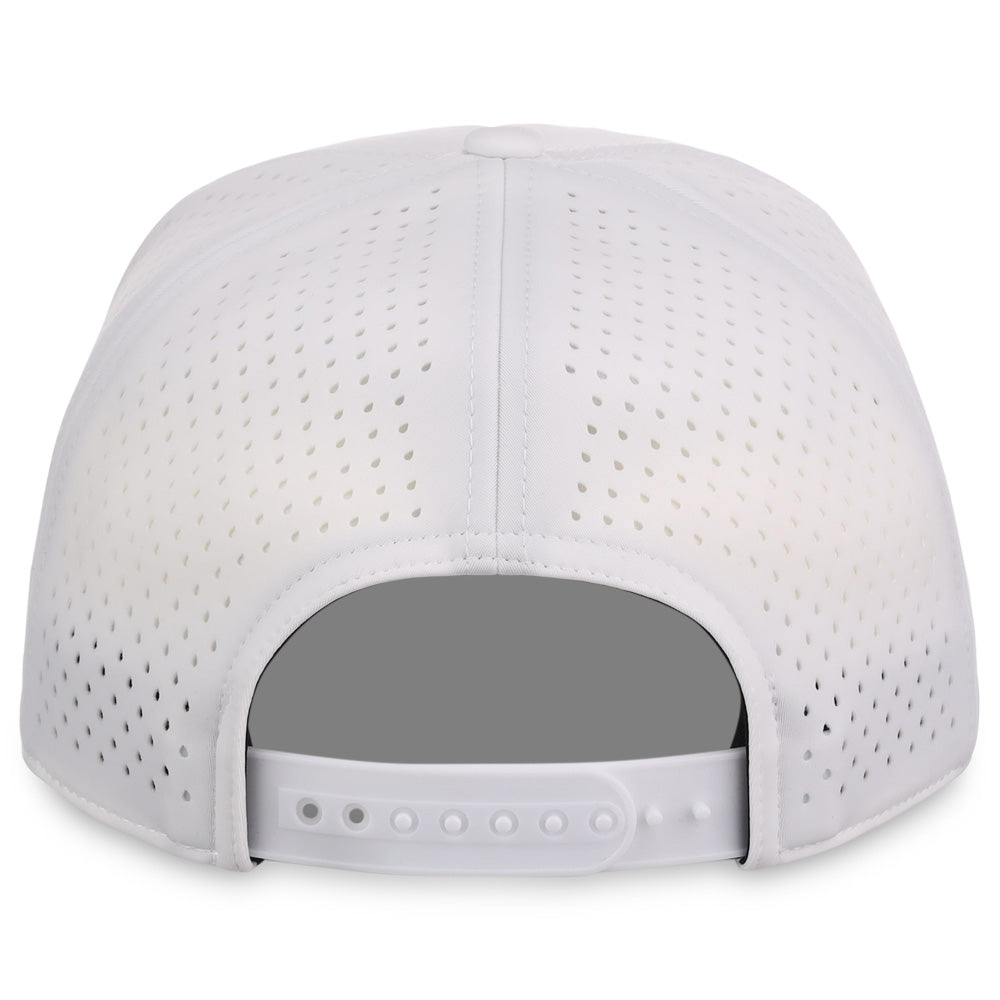Crowns By Lids Rope 5-Panel Tech Cap - White