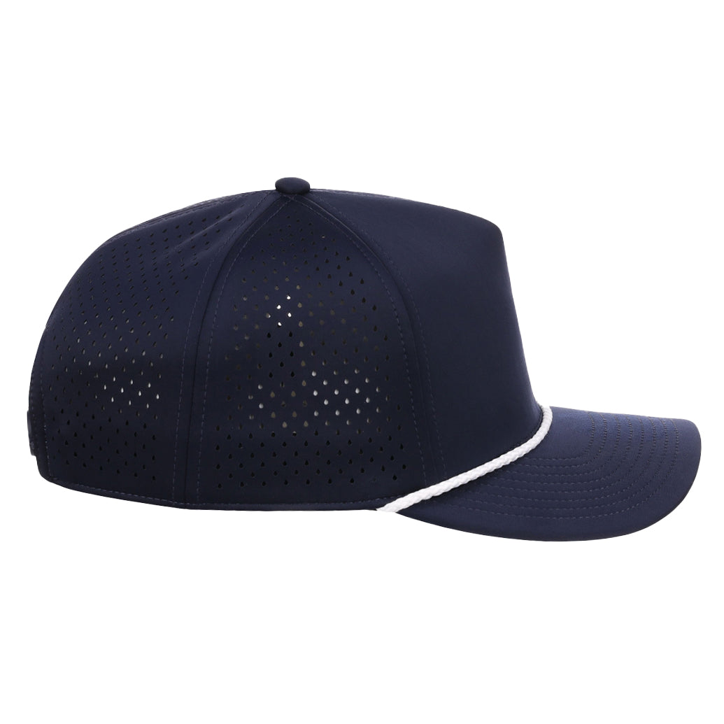 Crowns By Lids Rope 5-Panel Tech Cap - Navy