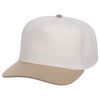 Crowns By Lids Hook Shot 2-Tone A-Frame Cap - Ivory/Tan