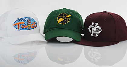 fitted hats with name