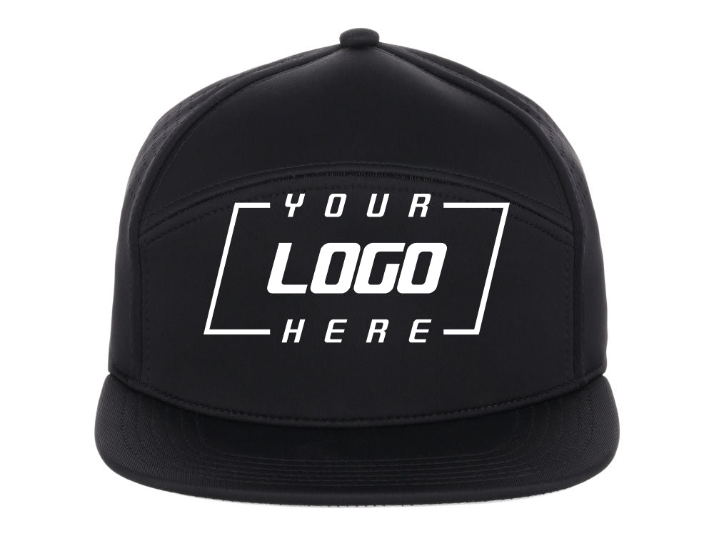 Crowns By Lids Driver 6-Panel Tech Cap - Black