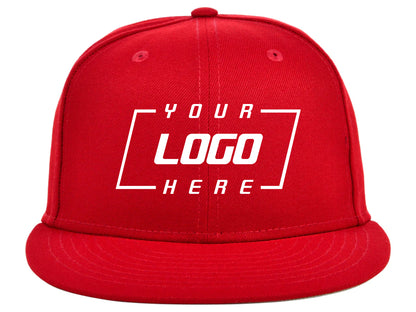 Crowns By Lids Full Court Fitted Cap - Red