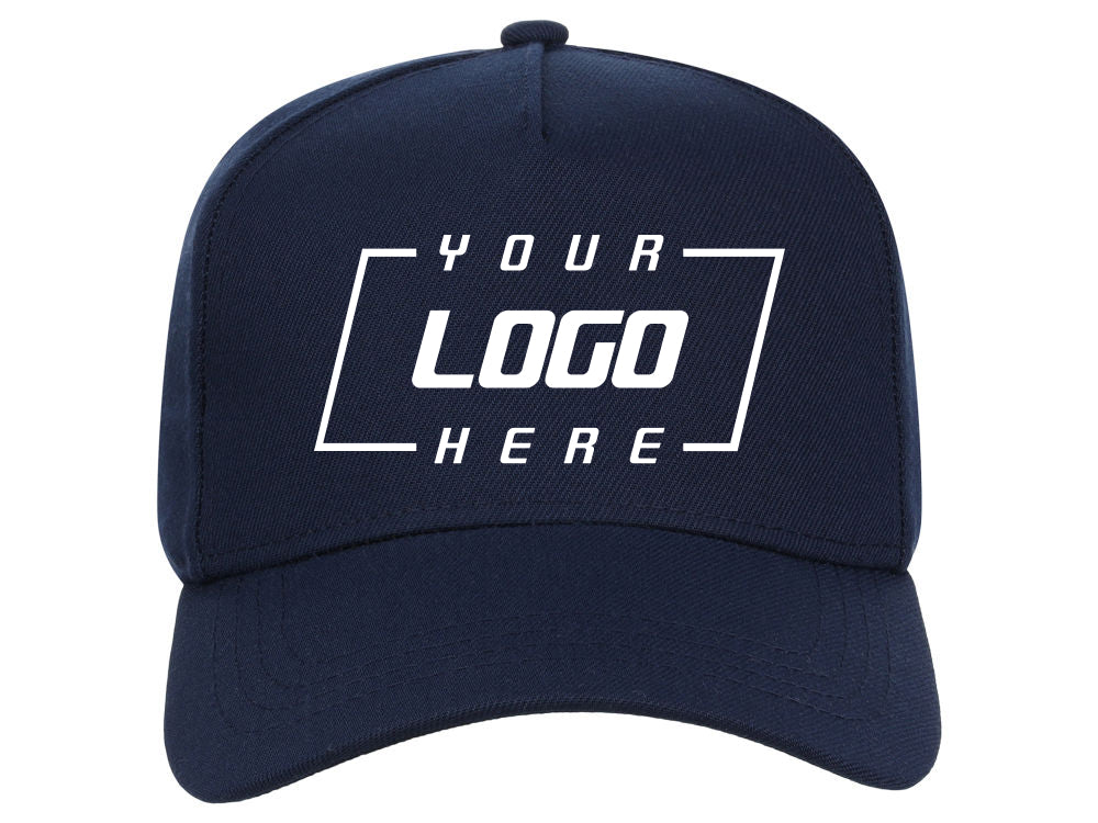 Crowns By Lids Hook Shot A-Frame Cap - Navy – CustomLids.com