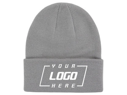 Crowns By Lids Turnover Cuff Knit - Grey