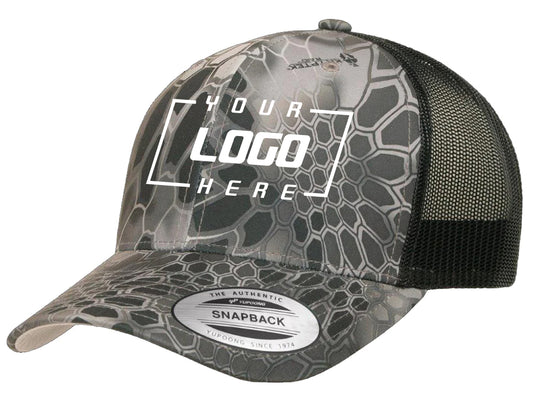 Flexfit Kryptek Trucker Hat - Gray