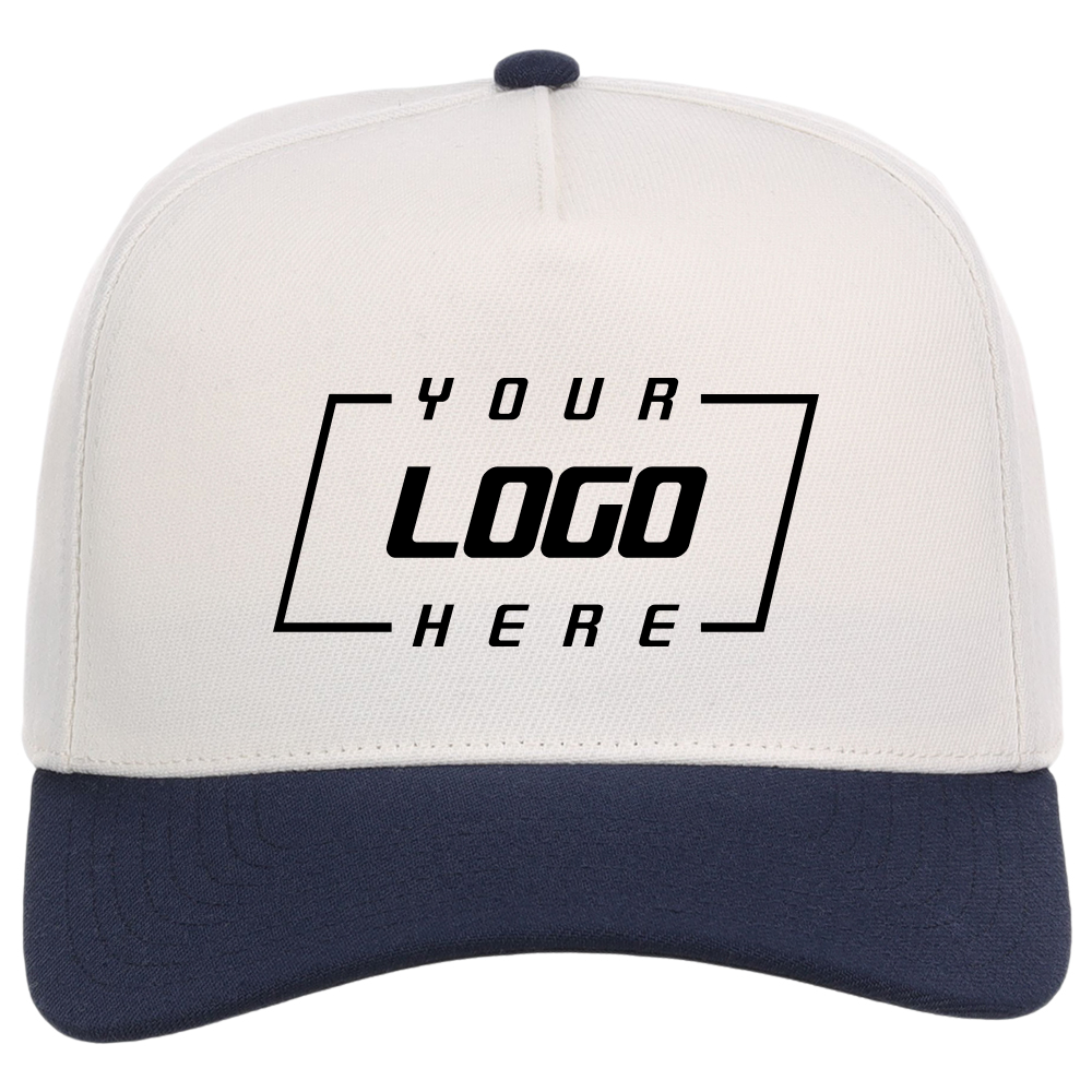 Crowns By Lids Hook Shot 2-Tone A-Frame Cap - Ivory/Navy