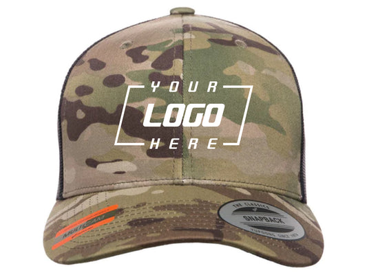 Flexfit Fan Trucker- Brown/Multicam