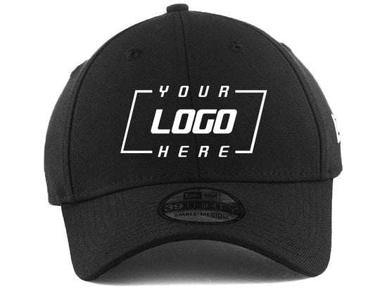 New Era Custom 39THIRTY - Black â CustomLids.com
